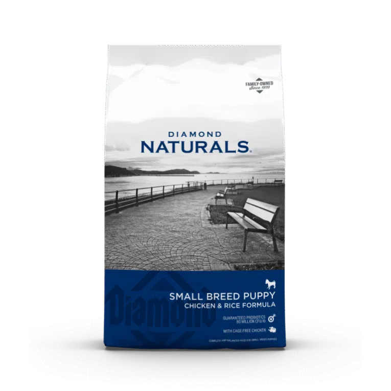 DIAMOND NATURALS CACHORRO RAZA PEQUEÑA Y MEDIANA POLLO Y ARROZ