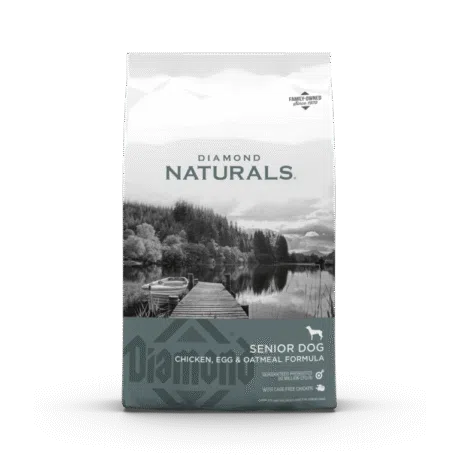 DIAMOND NATURALS SENIOR POLLO CON HUEVO Y AVENA