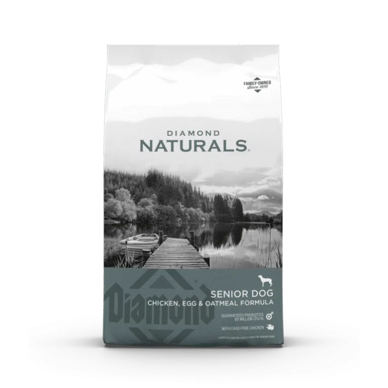 DIAMOND NATURALS SENIOR POLLO CON HUEVO Y AVENA