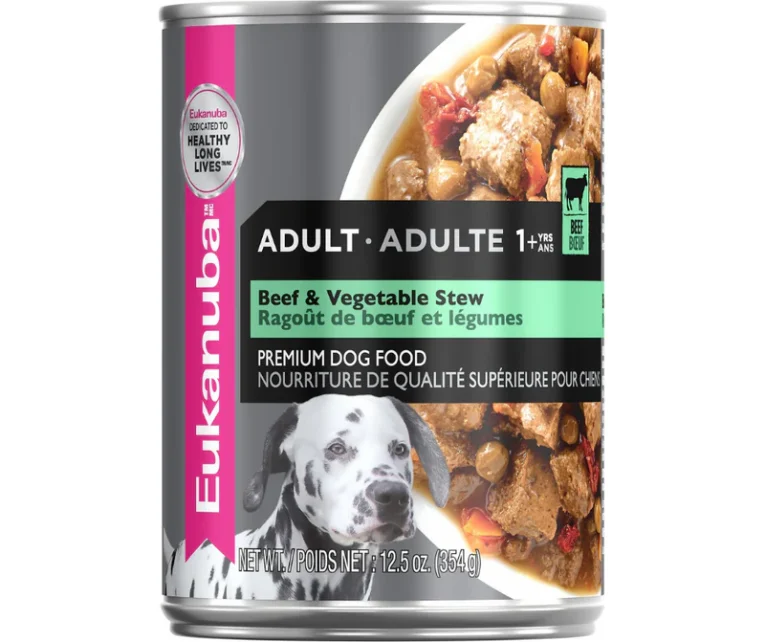 EUKANUBA WET ADULT BEEF & VEG 12.5 OZ