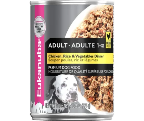EUKANUBA WET ADULT CHICKEN, RICE & VEG 12.5 OZ