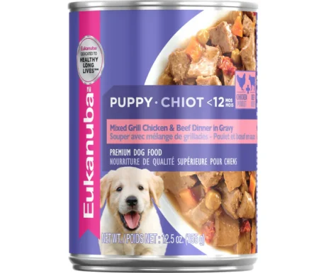 EUKANUBA WET PUPPY CHICKEN & BEEF 12.5 OZ