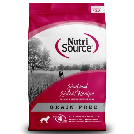 NUTRI SOURCE GRAIN FREE SEAFOOD SELECT SALMON
