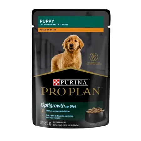 PRO PLAN CACHORRO POLLO EN SALSA 85 g