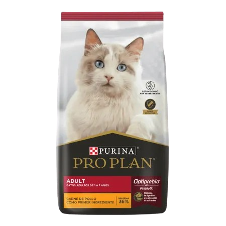 PRO PLAN GATO ADULTO OPTIPREBIO POLLO Y ARROZ