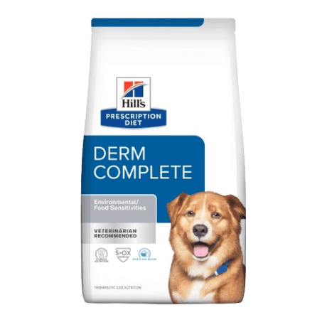 HILLS PD DERM COMPLETE EGG & RICE
