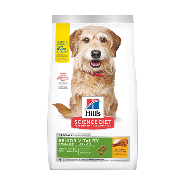 HILLS SENIOR VITALITY SMALL & MINI