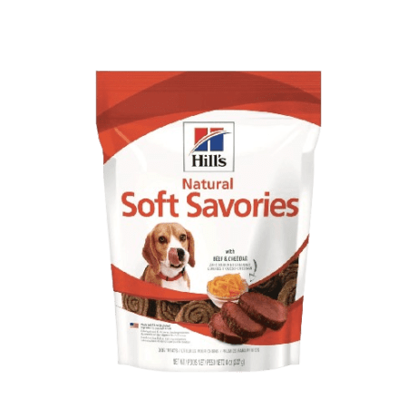 HILLS SOFT SAVORIES BEEF & CHEEDAR 8 OZ