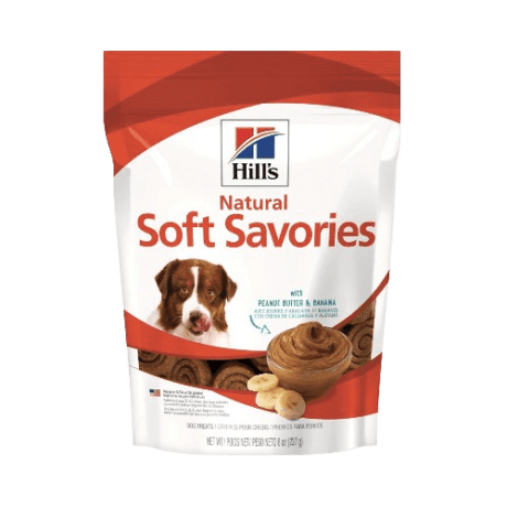 HILLS SOFT SAVORIES PEANUT BUTTER & BANANA 8 OZ