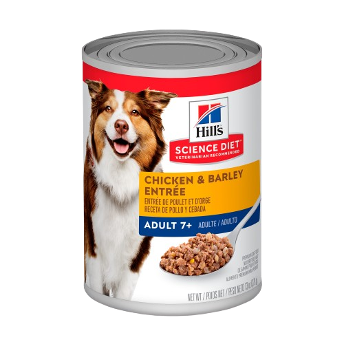 HILLS_LATA SENIOR 7+ CHICKEN & BARLEY 13onz