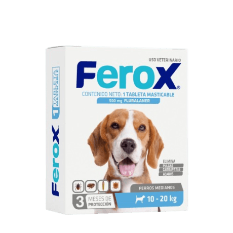 FEROX TABLETA MASTICABLE (10-20 kg)