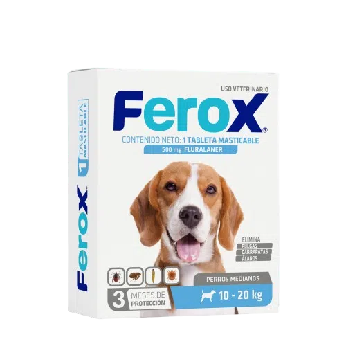 FEROX TABLETA MASTICABLE (10-20 kg)