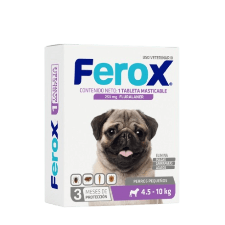 FEROX TABLETA MASTICABLE (4.5-10 kg)