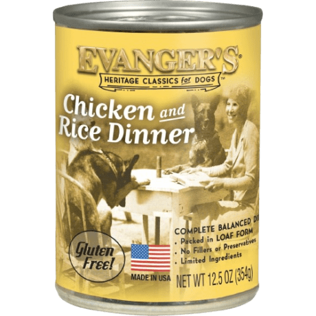 EVANGERS CHICKEN & RICE DINNER 12.5oz
