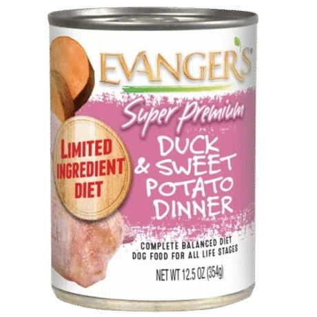 EVANGERS DUCK & SWEET POTATO 12.5oz