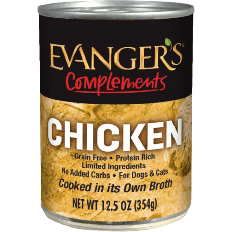 EVANGERS GRAIN FREE CHICKEN 12.5oz