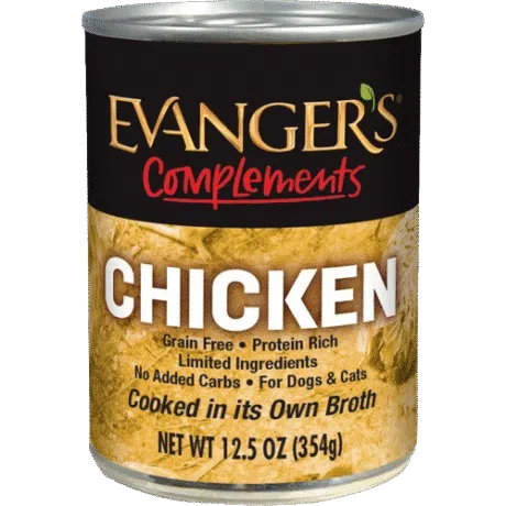 EVANGERS GRAIN FREE CHICKEN 12.5oz