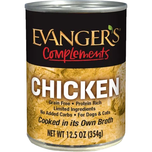 EVANGERS GRAIN FREE CHICKEN 12.5oz