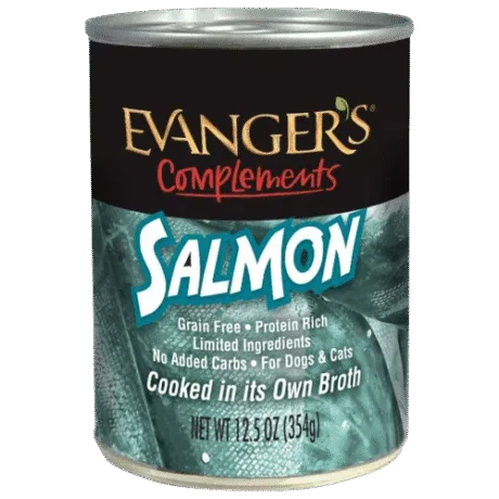 EVANGERS GRAIN FREE WILD SALMON 12.5oz