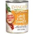 EVANGERS LAMB & RICE DINNER 12.5oz