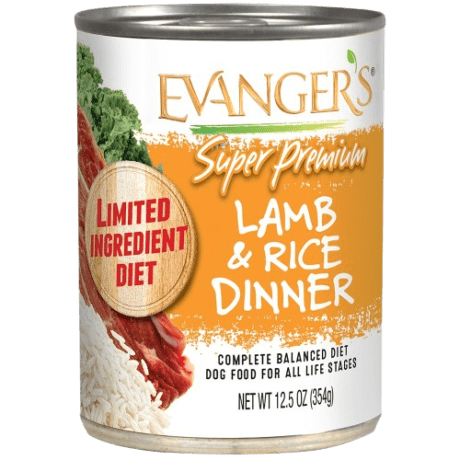 EVANGERS LAMB & RICE DINNER 12.5oz