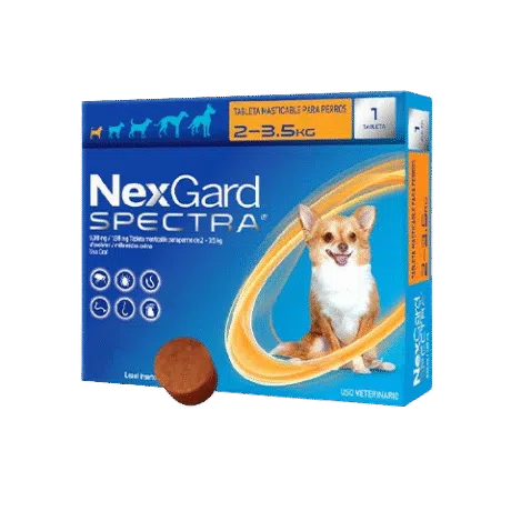NEXGARD SPECTRA PERRO XS (2-3.5 kg)