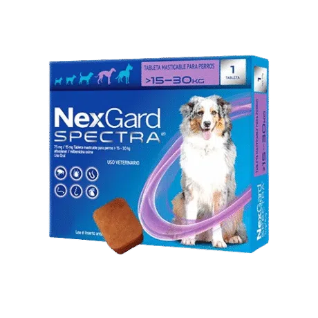 NEXGARD SPECTRA PERRO GRANDE (15-30 kg )