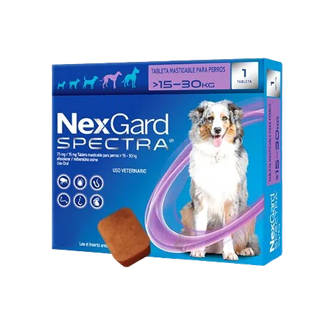 NEXGARD SPECTRA PERRO GRANDE (15-30 kg )