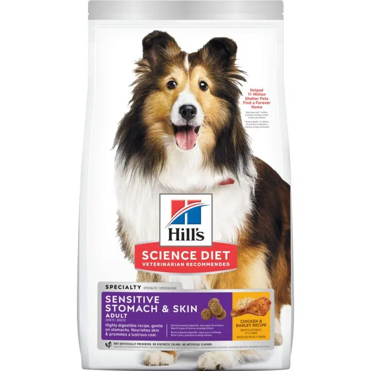 HILLS CANINE SENSITIVE STOMACH & SKIN 4LBS