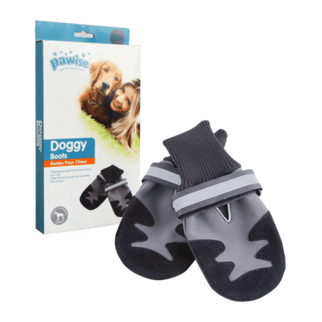 PAWISE BOTAS PROTECTORES PARA PERROS PAQUETE DE 2