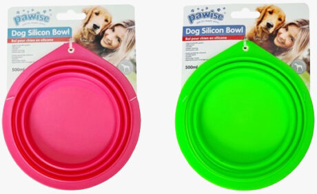 PAWISE COMEDERO PLEGABLE DE SILICONA