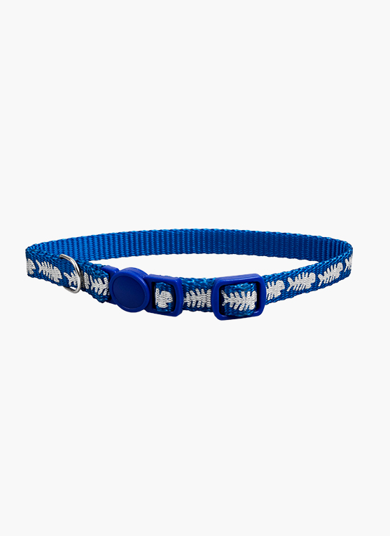 Pawise Collar Ajustable con Diseño de Peces 1