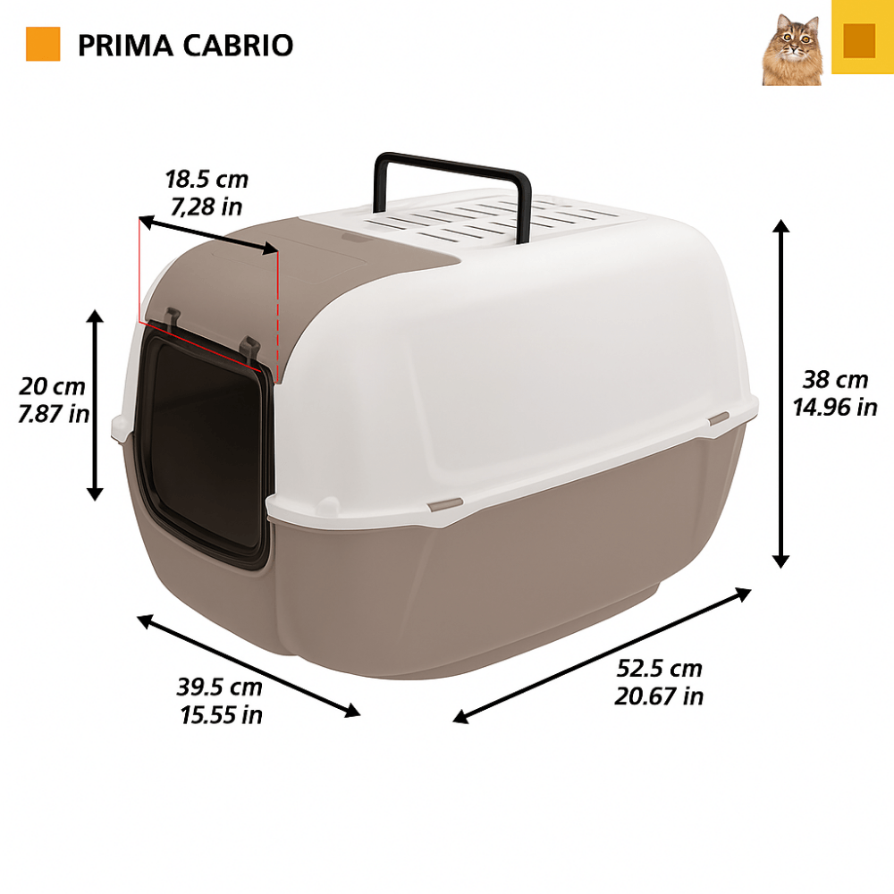 FERPLAST ARENERO CON TAPA L 2