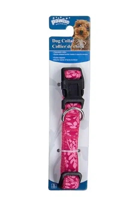 PAWISE COLLAR ROSADO CON DISEÑO