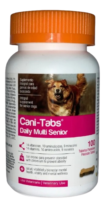 CANI-TABS DAILY MULTI SENIOR – 100 TAB