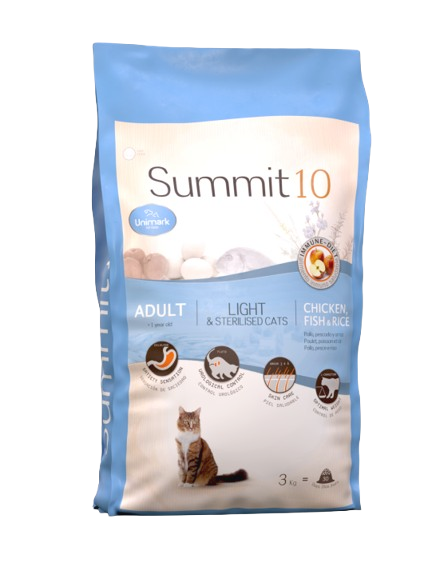 SUMMIT 10 CAT LIGHT & STERILISED CAT
