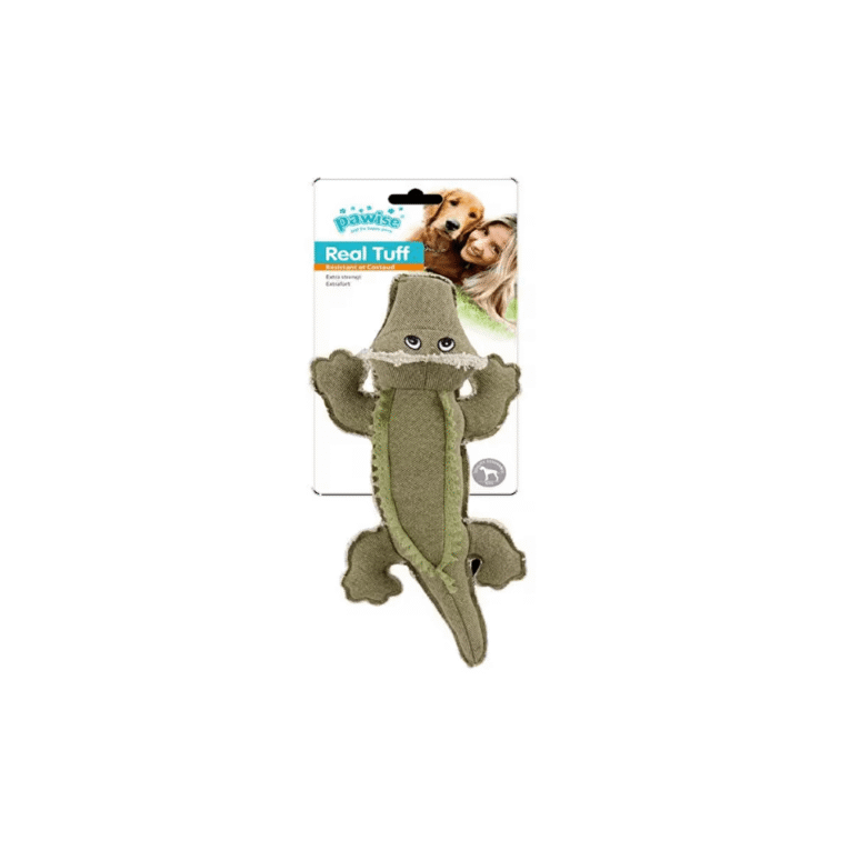 PAWISE PELUCHE DE LARGARTO EXTRA FUERTE