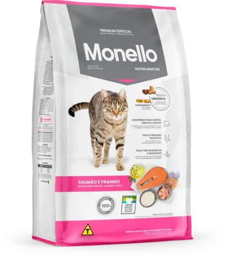 MONELLO GATO ADULTO SALMON Y POLLO