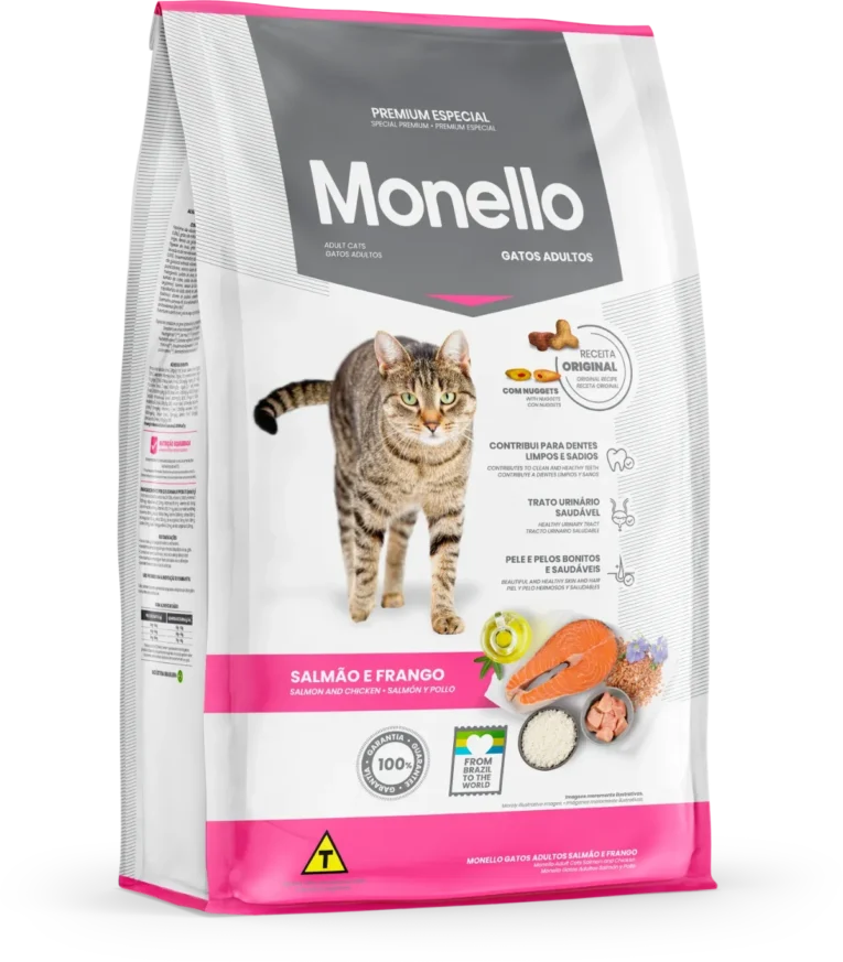 MONELLO GATO ADULTO SALMON Y POLLO