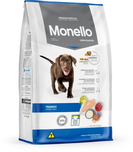 MONELLO PERRO CACHORRO POLLO