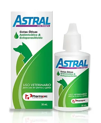 ASTRAL ANTIMICOTICO Y ECTOPARASITICIDA 30ML