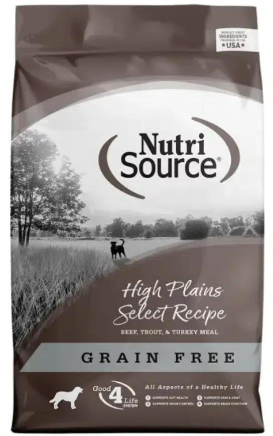 NUTRI SOURCE PERRO LIBRE DE GRANOS POLLO 4 LB