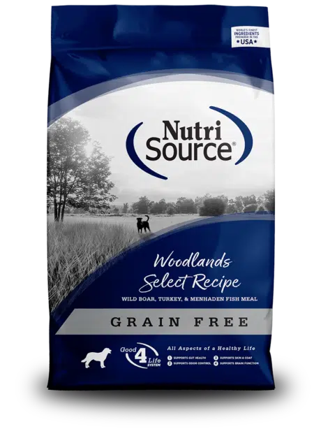 NUTRI SOURCE PERRO LIBRE DE GRANO JABALI, PAVO Y PESCADO