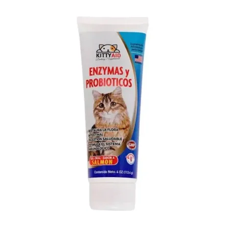 KITTY AID ENZIMAS YPROBIÓTICOS 4OZ