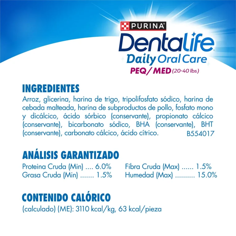 DENTAL LIFE PARA PERRO RAZA MEDIANA 2