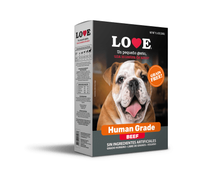 GALLETA LOVE GRAIN FREE BEEF 330GR
