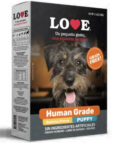 GALLETA LOVE GRAIN FREE PUPPY 330GR