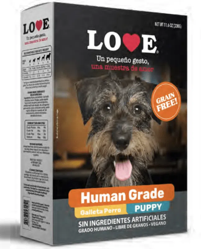 GALLETA LOVE GRAIN FREE PUPPY 330GR