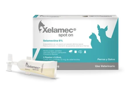 PIPETA XELAMEC HASTA 2.5KG PARA PERRO Y GATO UNIDAD