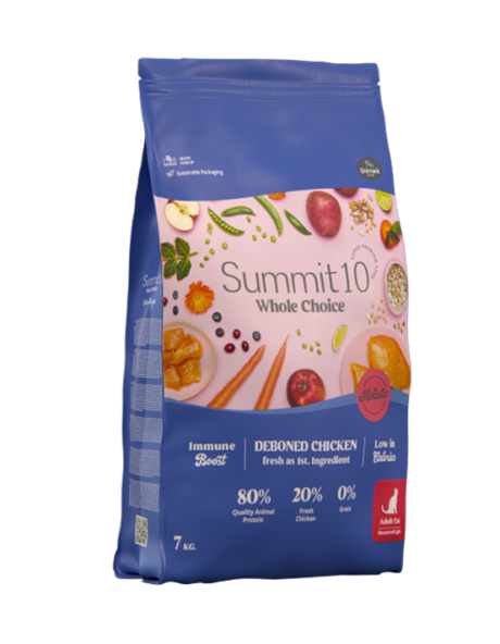 SUMMIT 10 WHOLE CHOICE GATO ADULTO ESTERILIZADO